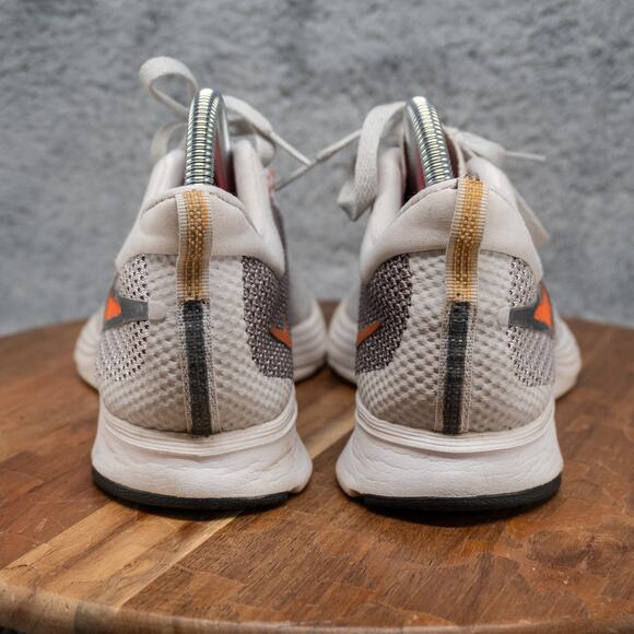 Nike Zoom Strike Womens Size 9 Gray White Athletic Running Shoes Sneakers - Picture 4 of 9